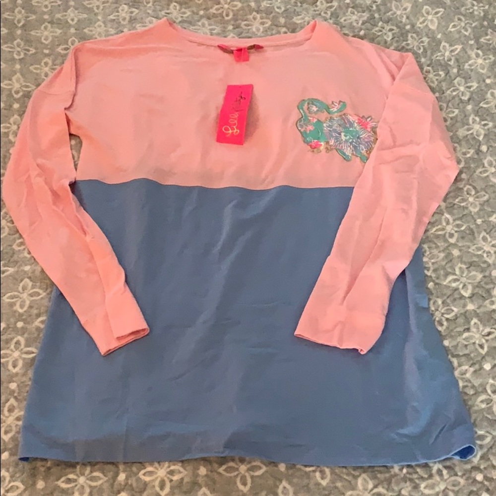 Viva La Lilly Finn tee NWT